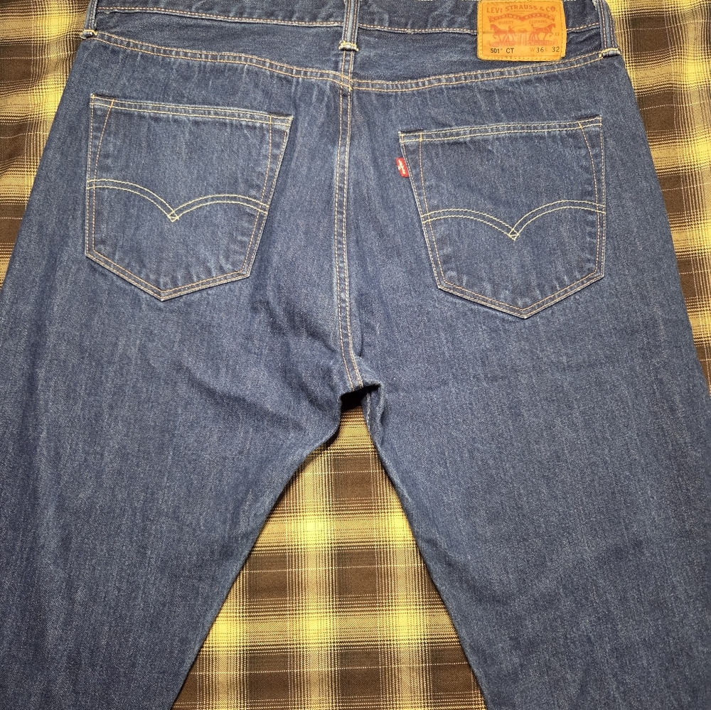 Levi's 501 CT button fly 36x32